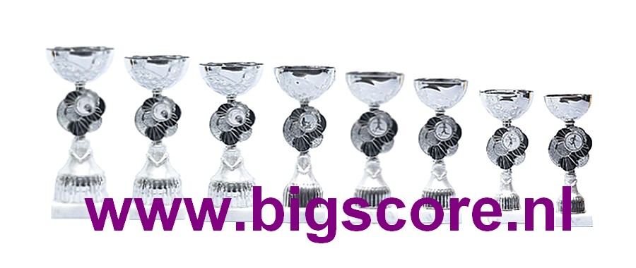 Z 52 Beker Zilver 8 delig